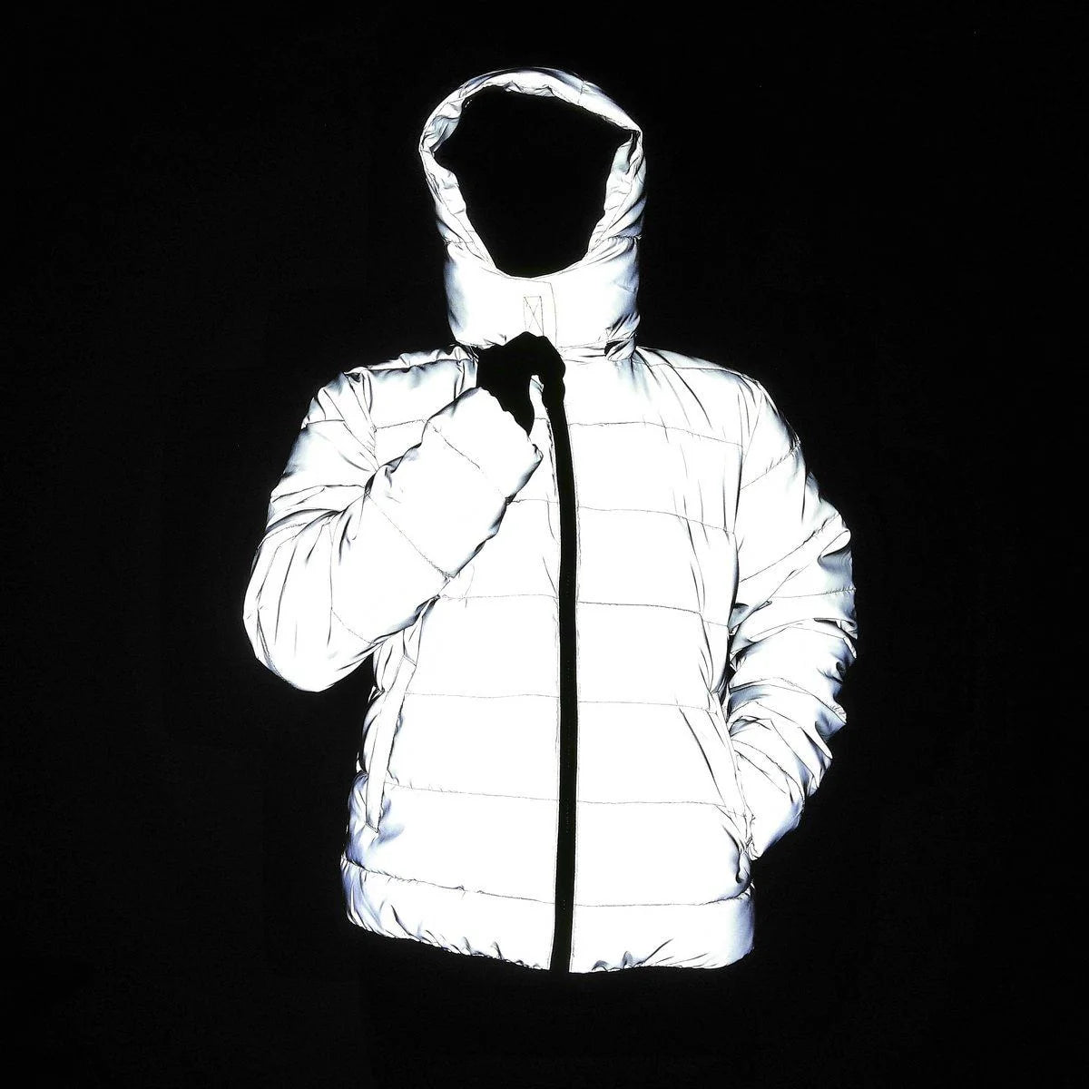 Reflective Puffer Jacket
